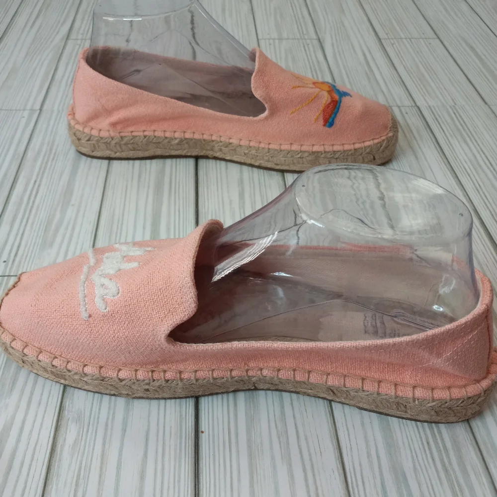 NEW Soludos X Lockhart Aloha Bohemian Embroidered Espadrilles